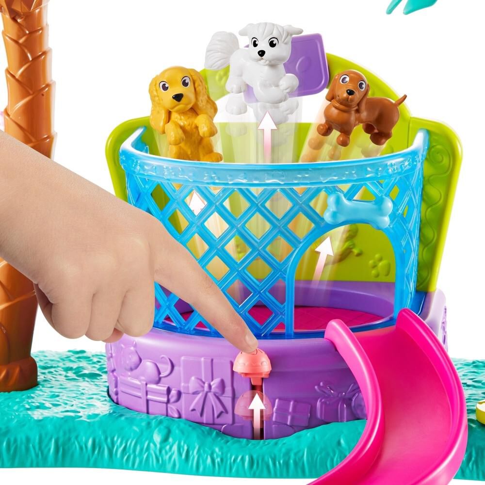 Set De Juegos Mini Muñecas Polly Pocket Parque Temático De Mascotas image number 4.0