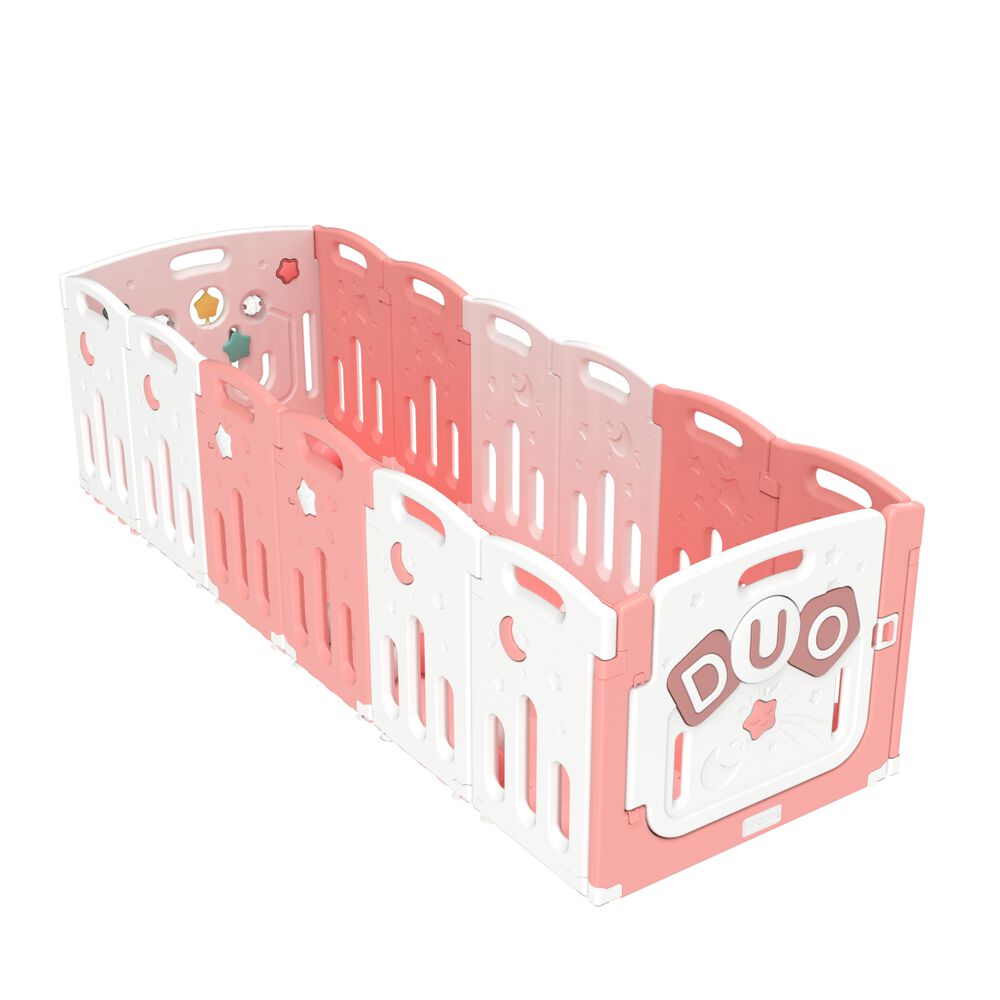 Corral Did&aacute;ctico De Juegos Duo Pink + Alfombra + Pelotas image number 3.0