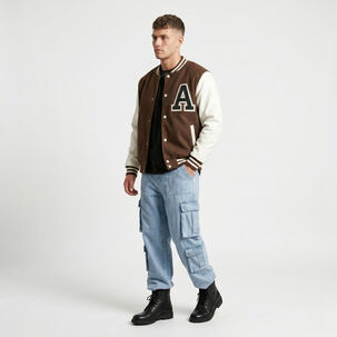 Chaqueta Poleron Universitaria Hombre Nigeria