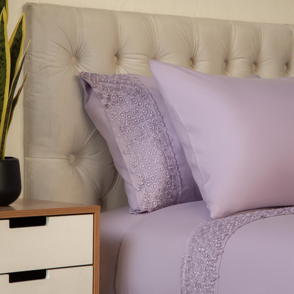 Juego De Sábanas Belle Noite Macramé / King image number 1.0