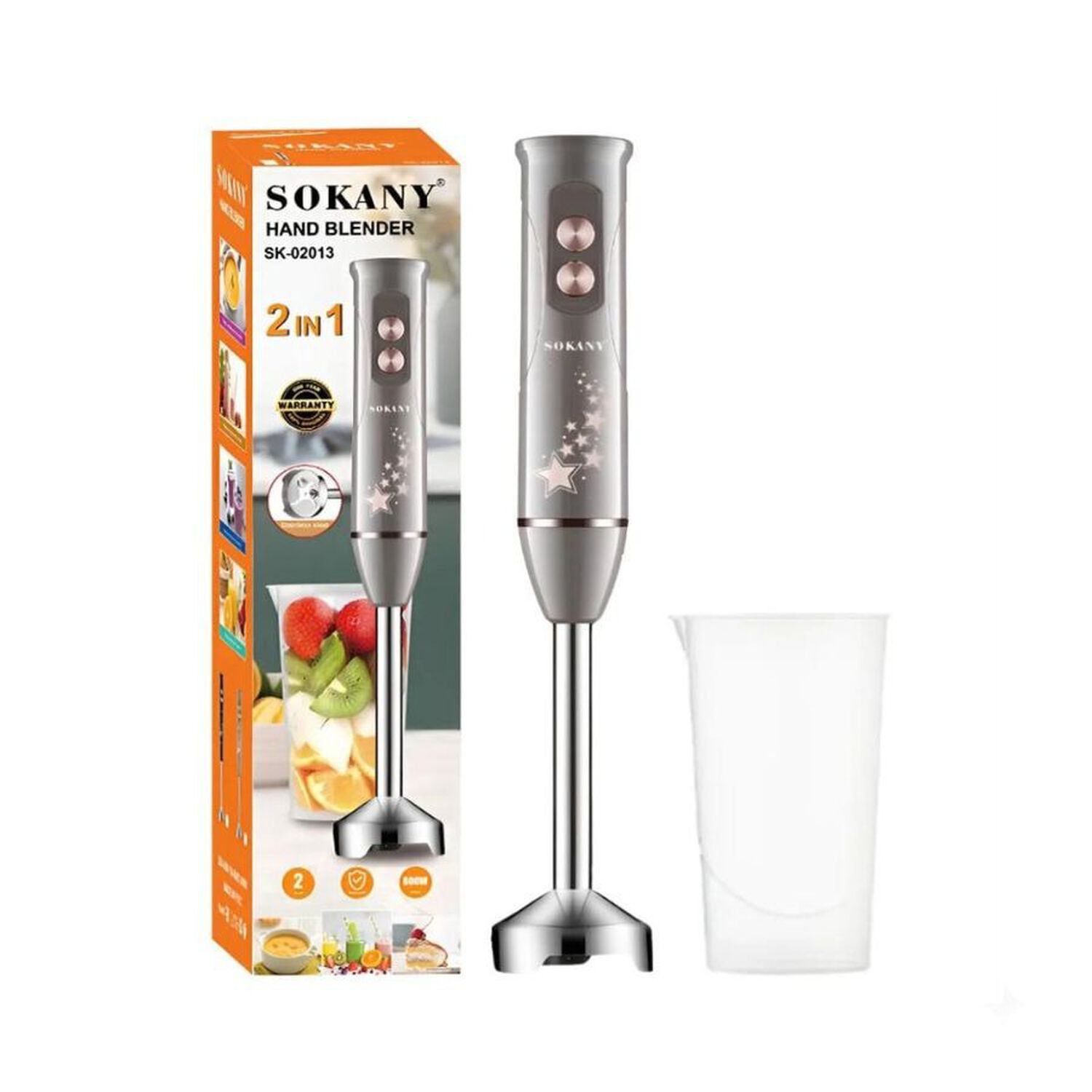 Batidora De Mano Sokany 600w 2 En 1 image number 0.0