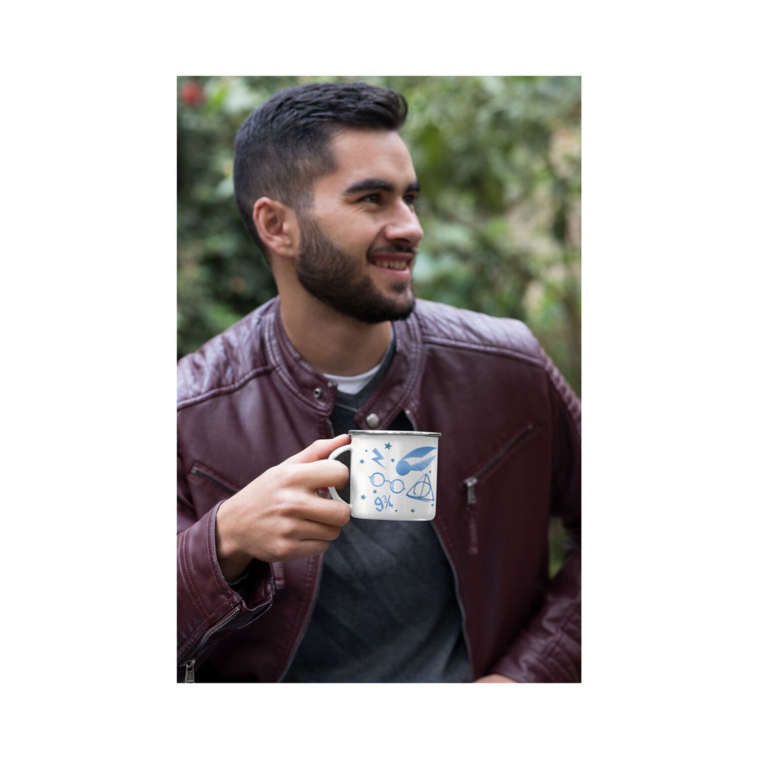 Taza Enlozada Lechera Expresso Patronum Harry Potter image number 2.0
