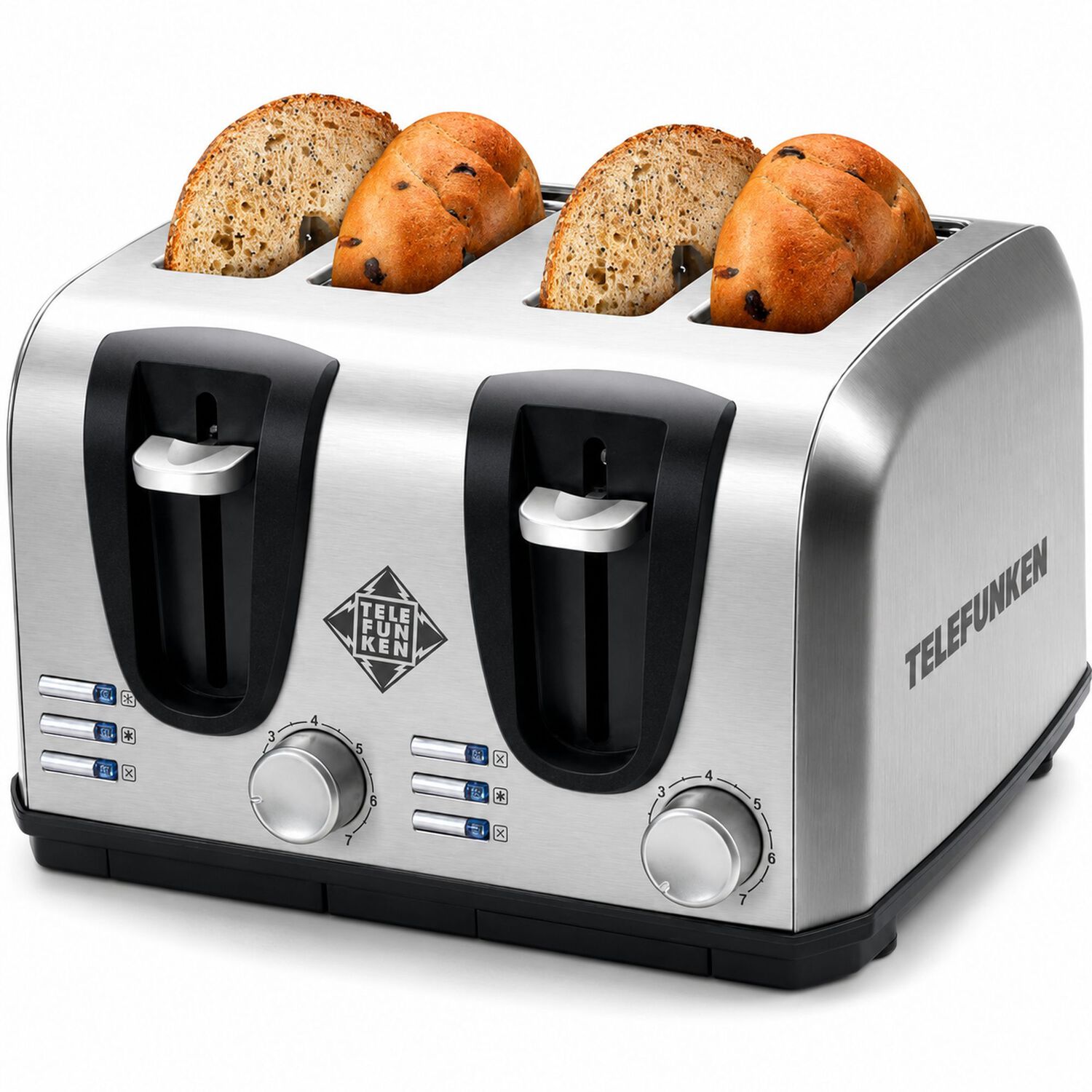 Tostador El&eacute;ctrico Doble (4en1) Easy Toast Pro Inox 1450w image number 2.0