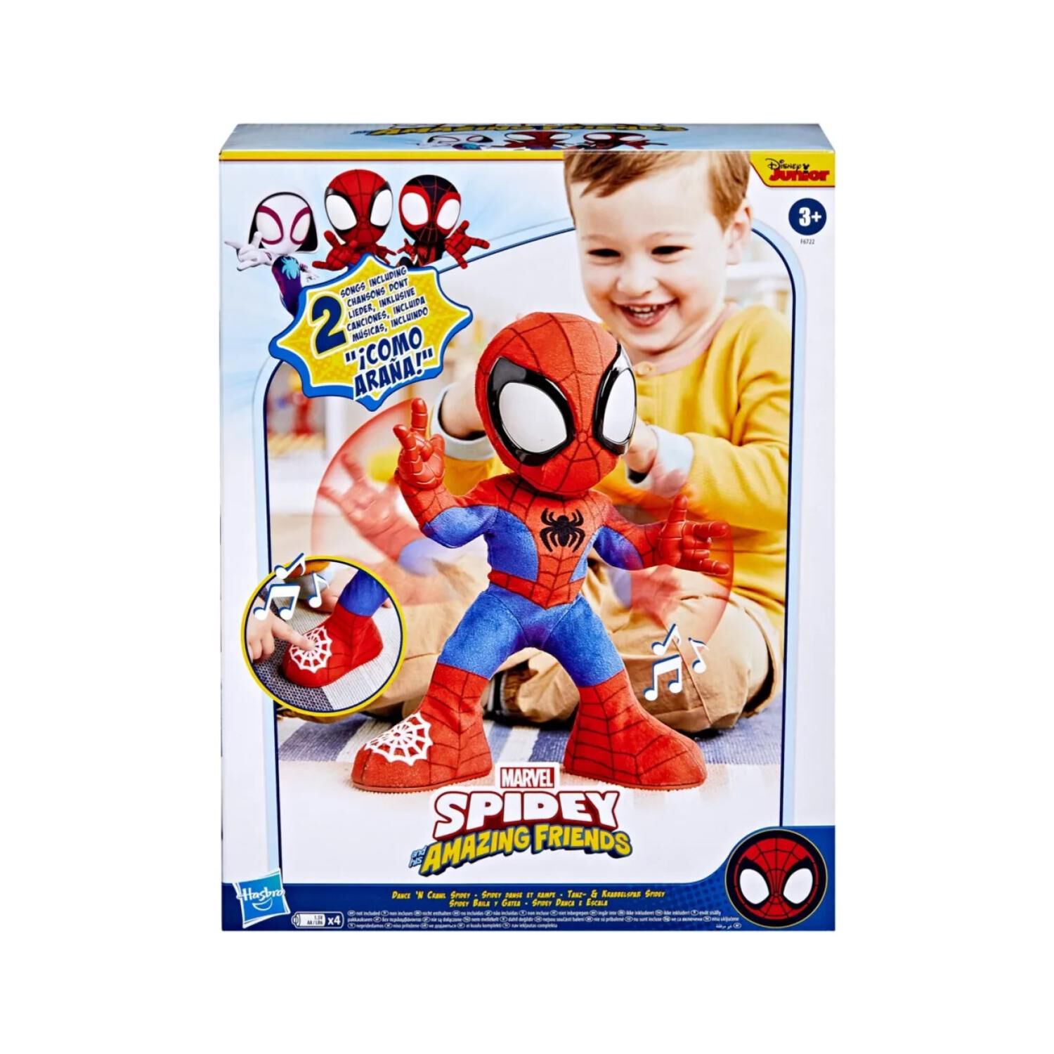 Juguete Figura Spidey Baila Y Gatea Spidey And Friends image number 1.0