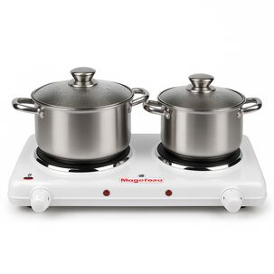 Cocina El&eacute;ctrica Multifuncional Magefesa Dual Plate Mgf8023