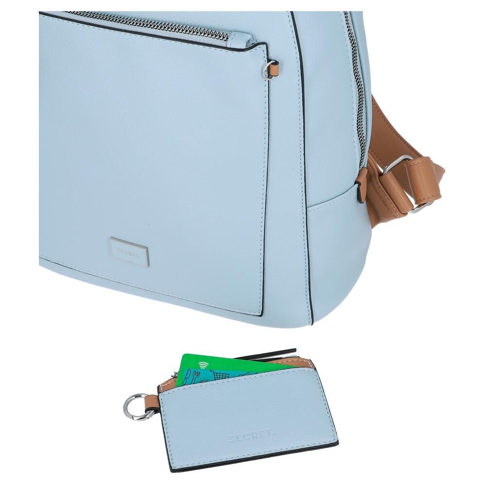 Mochila Secret Nara St6 L Celeste image number 5.0