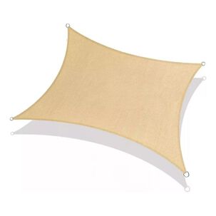 Carpa Toldo Vela Rectangular Impermeable 6x8 Metros