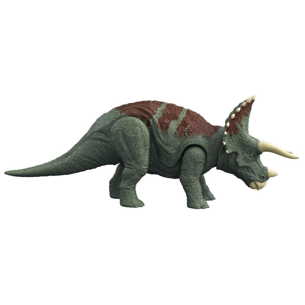 Figura De Acción Jurassic World Triceratops. Ruge Y Ataca image number 3.0