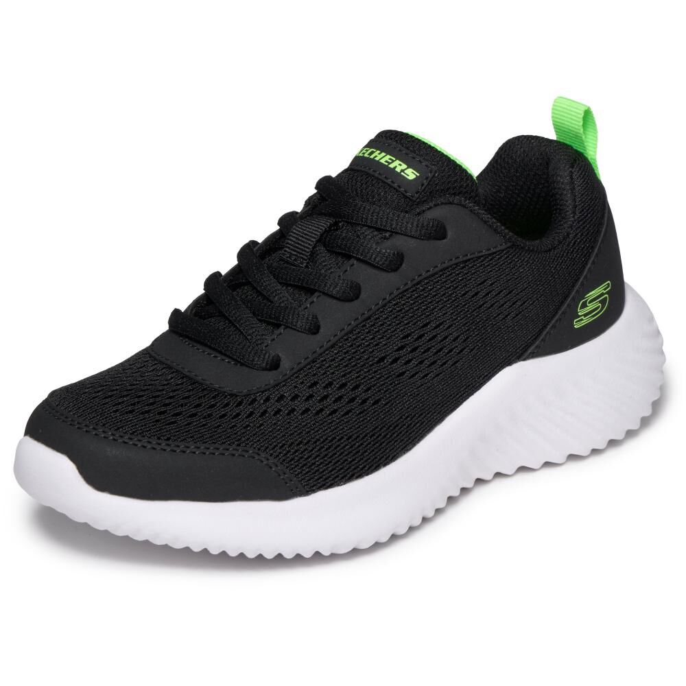 Zapatilla Infantil Ni&ntilde;o Skechers Bounder-quanta-pacer Blk image number 2.0