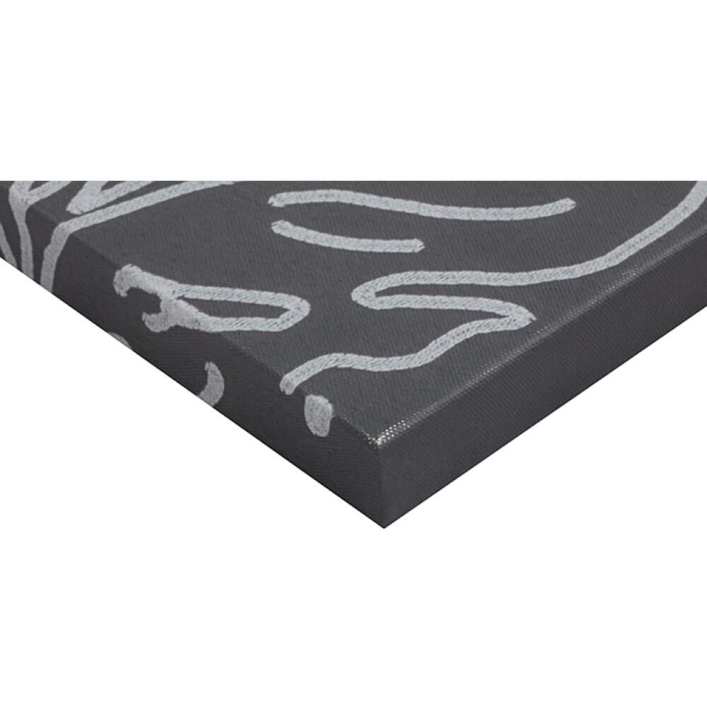 Cuadro Hoja Gris 40x50 image number 0.0