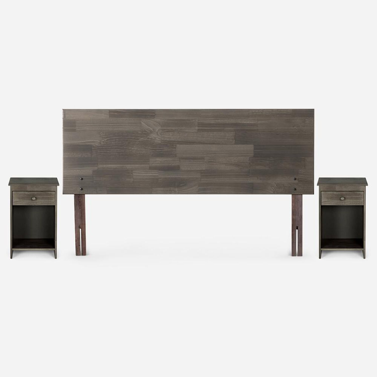 Cama Europea Rosen Ergo T / 2 Plazas / Base Dividida + Set De Maderas Tabor Grafito image number 8.0