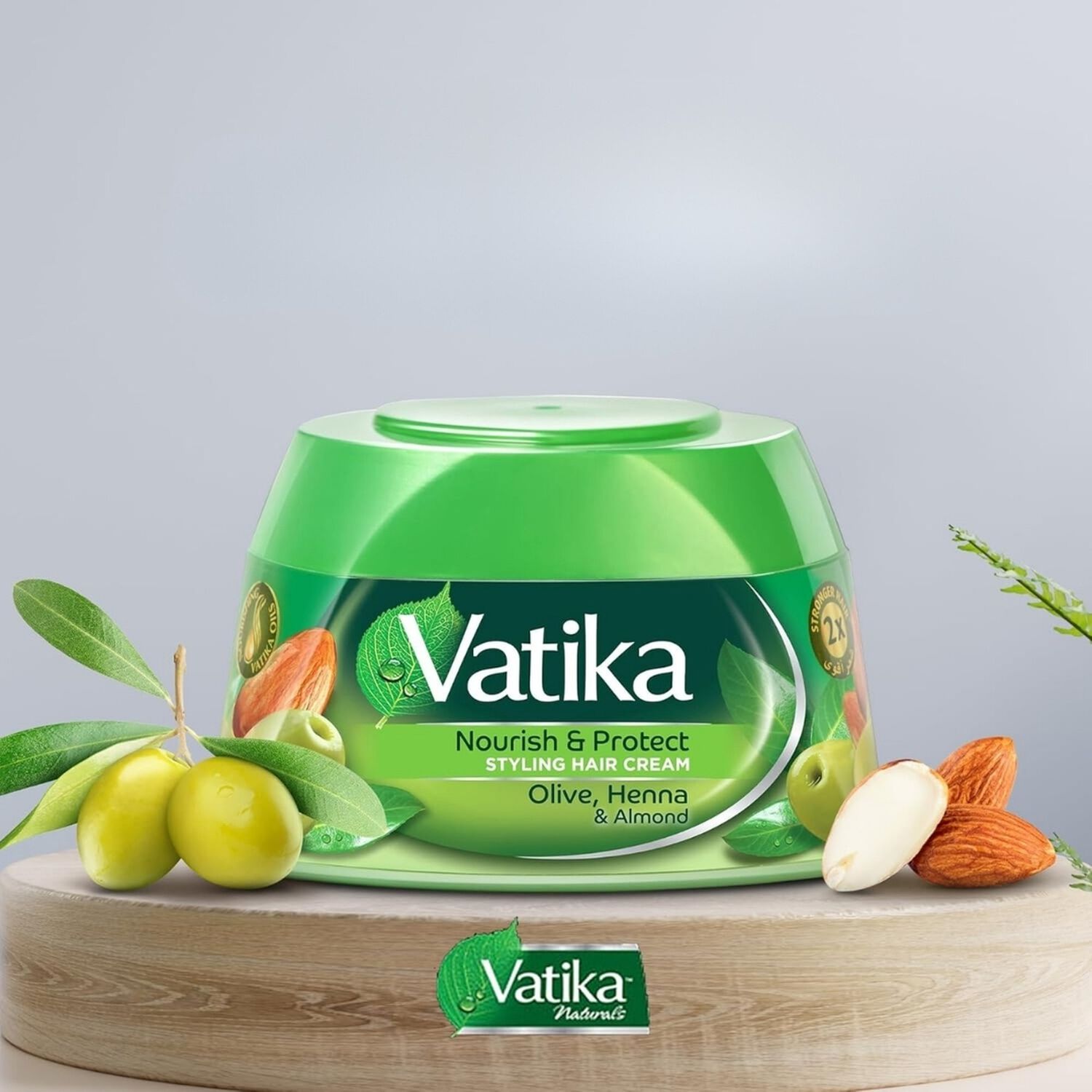 Vatika Crema De Peinar Oliva & Henna 140 Ml image number 1.0
