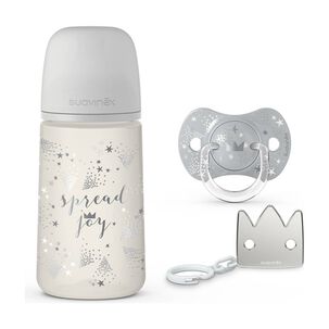 Set De Regalo Gris 0-6m Spread Joy