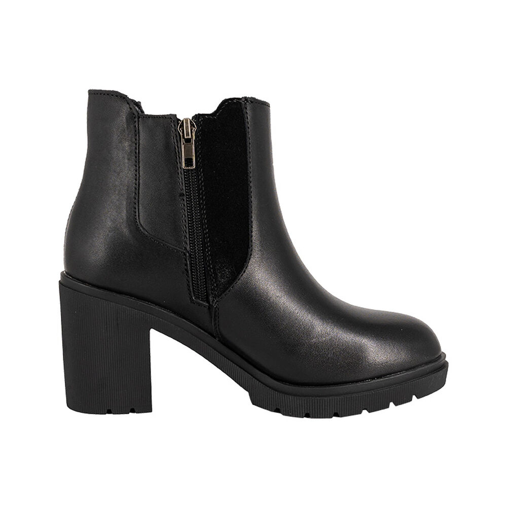 Botin De Cuero Zanra Negro Alquimia image number 3.0