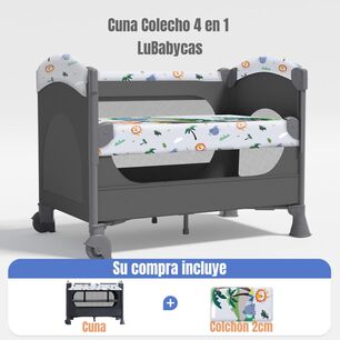 Cuna Colecho Corral 3 En 1 Vricale Leon Lubabycas