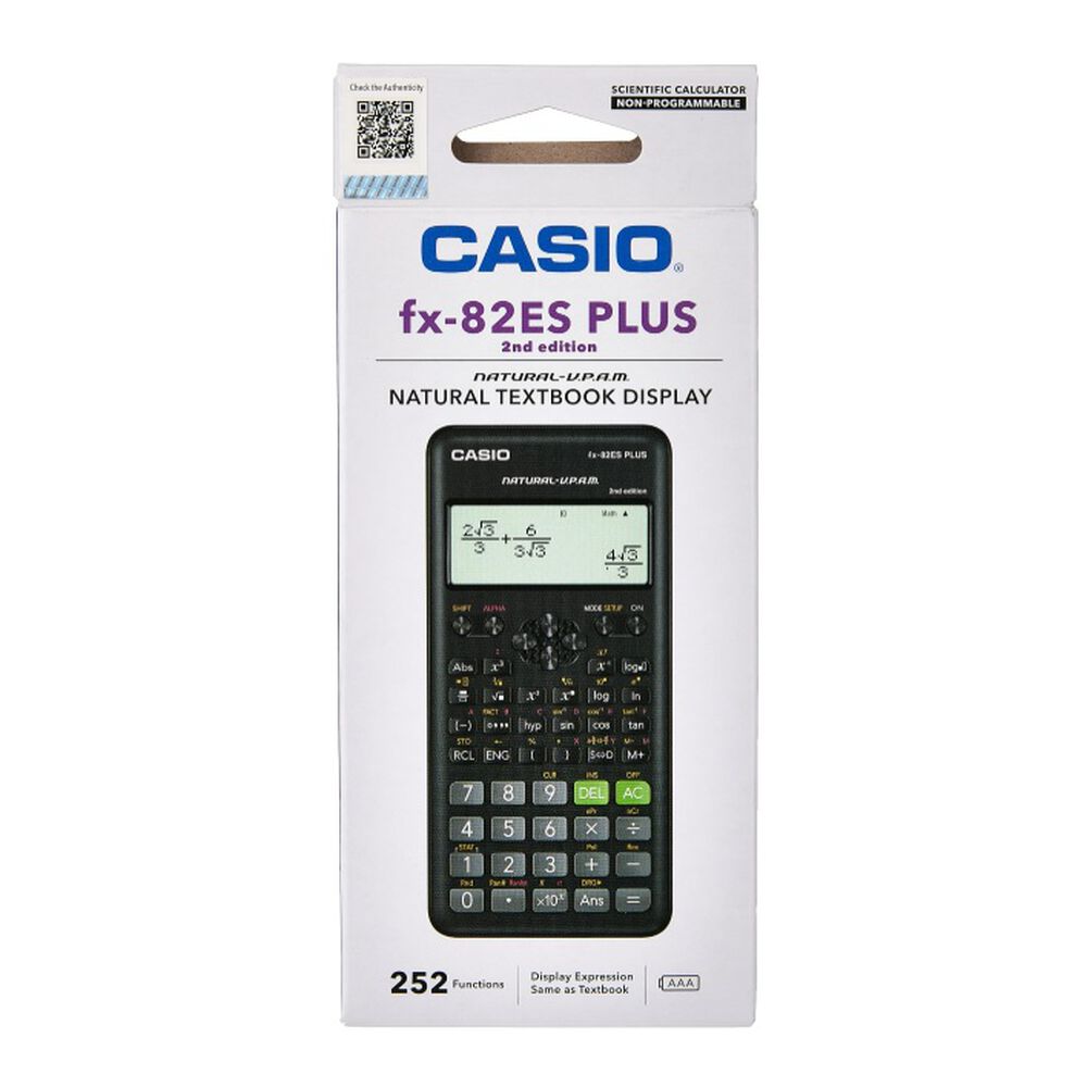 Calculadora Científica Estándar Casio Fx-82es Plus image number 3.0