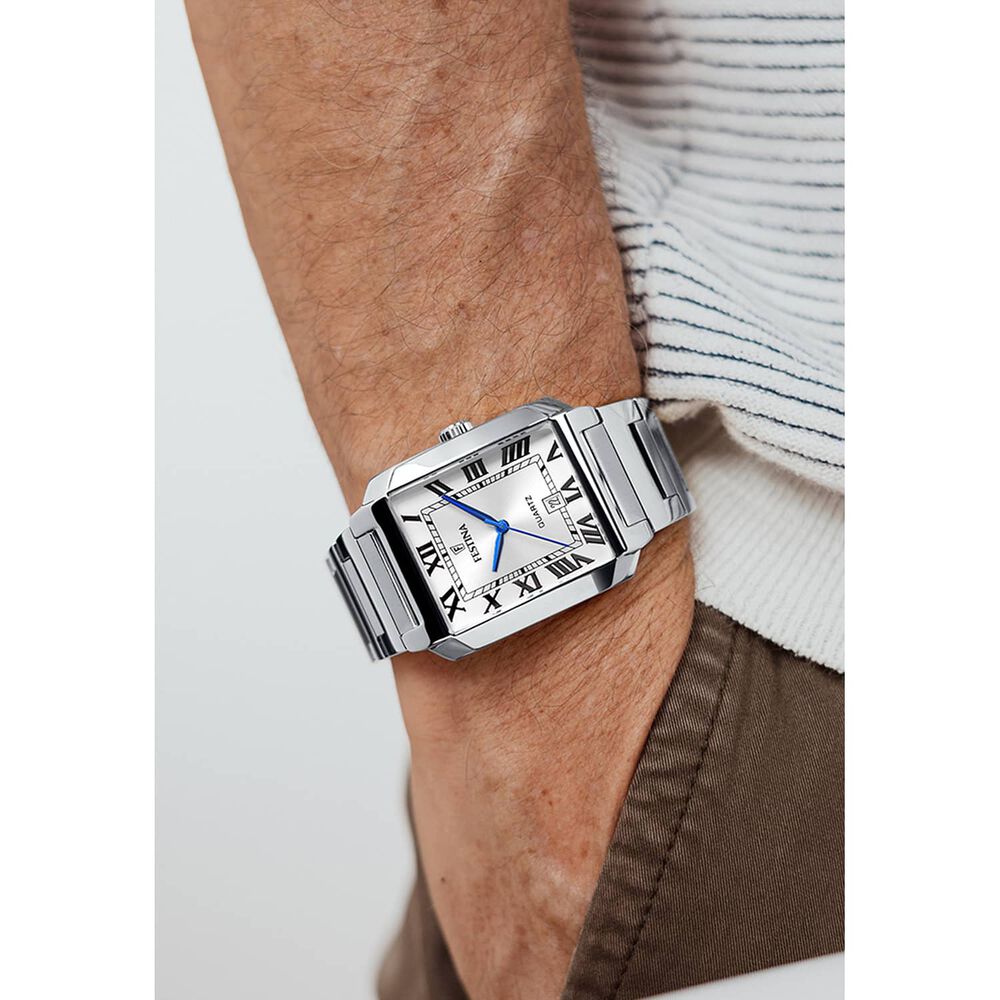 Reloj F20677/1 Festina Plateado Hombre On The Square image number 1.0