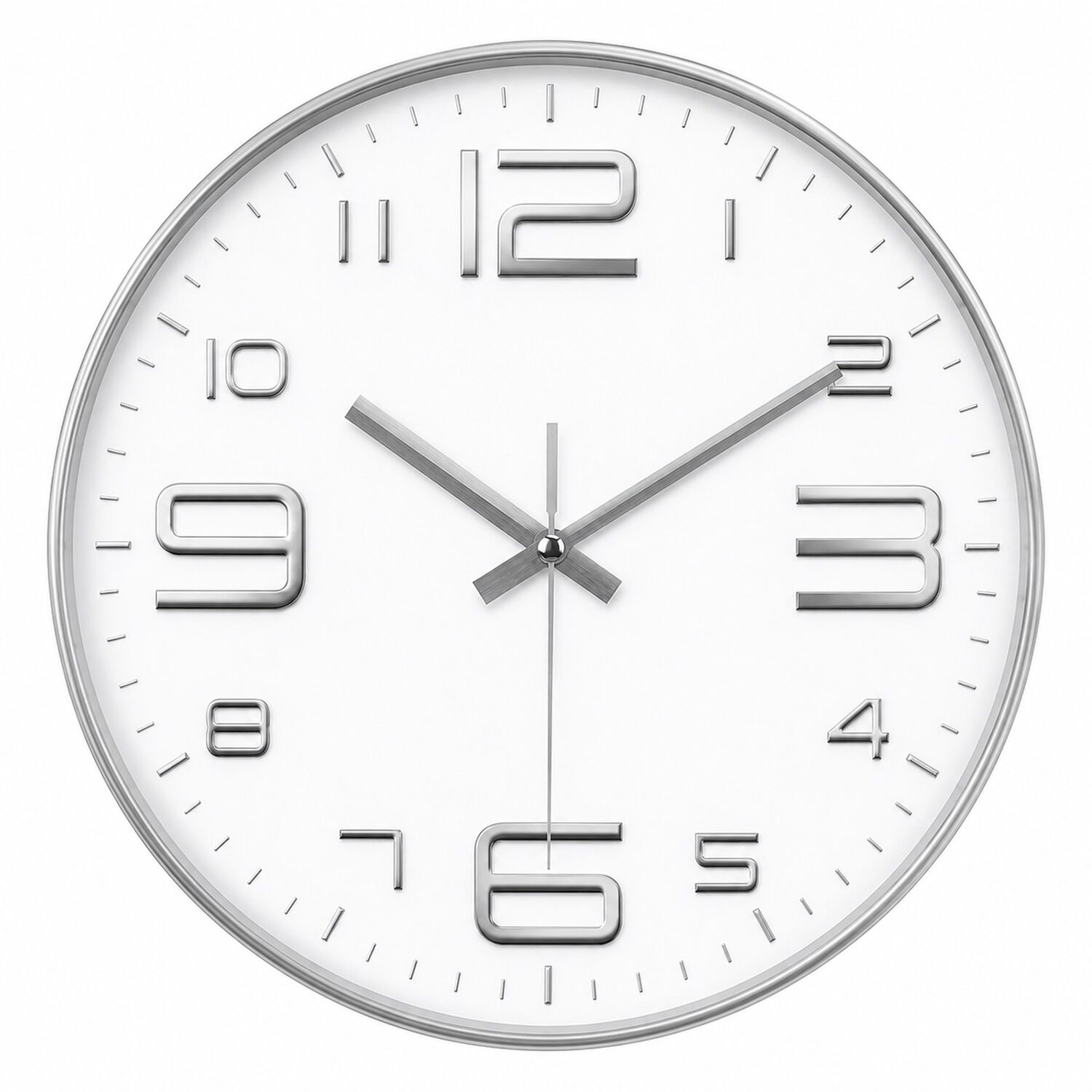 Reloj De Pared Xl 30cm De 3 Agujas Con Movimiento De Quarzo image number 0.0