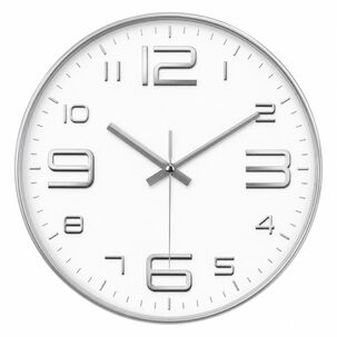 Reloj De Pared Xl 30cm De 3 Agujas Con Movimiento De Quarzo