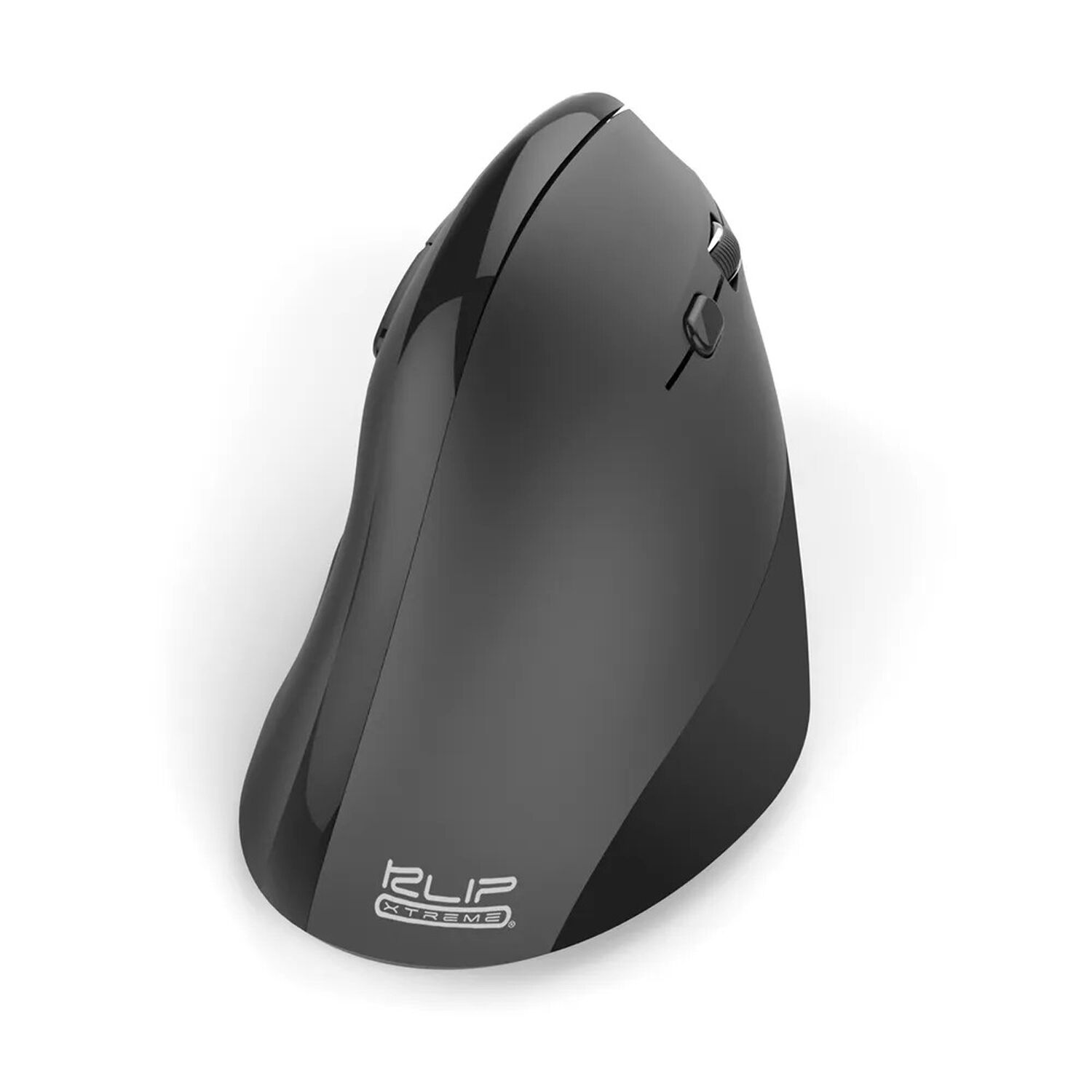Klipx Mouse Vertical Inal&aacute;mbrico Ergon&oacute;mico 6 Botones Negro image number 2.0