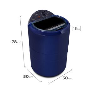 Lavadora Semi Automática Mademsa Calefactor Twister 5100