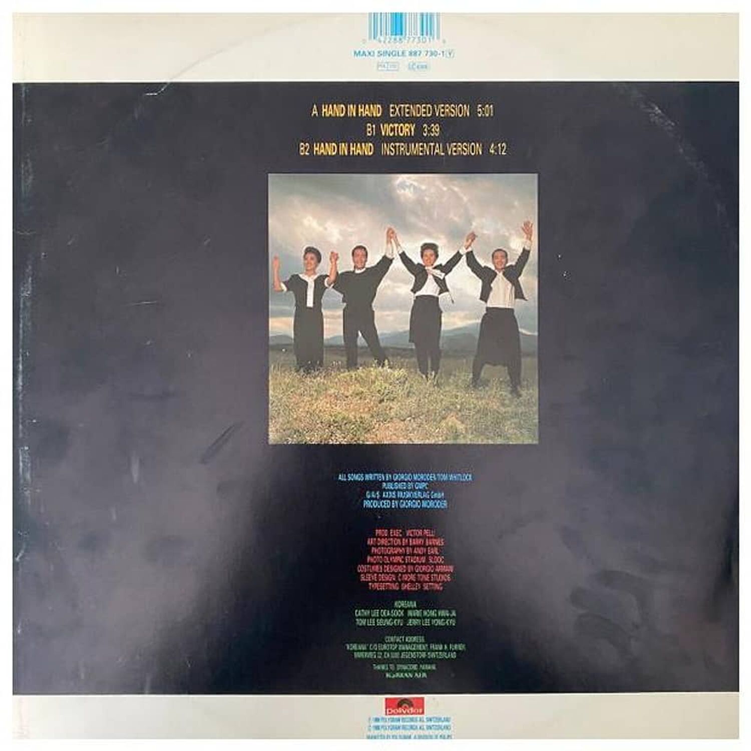 Koreana - Hand In Hand (seul '88 Olympic Song) | 12" Maxi Single Usado image number 1.0