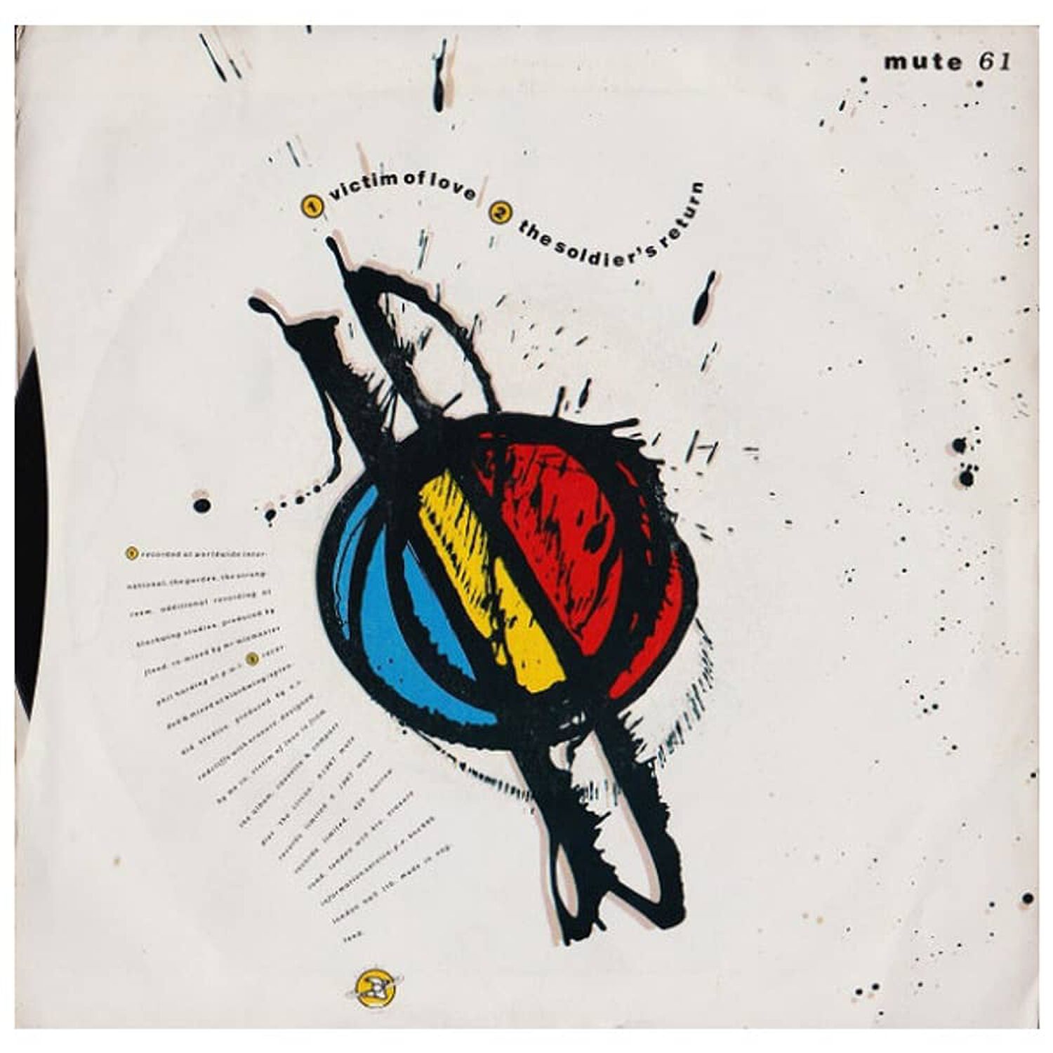 Erasure - Victims Of Love (remix) | 12" Maxi Single Usado image number 1.0