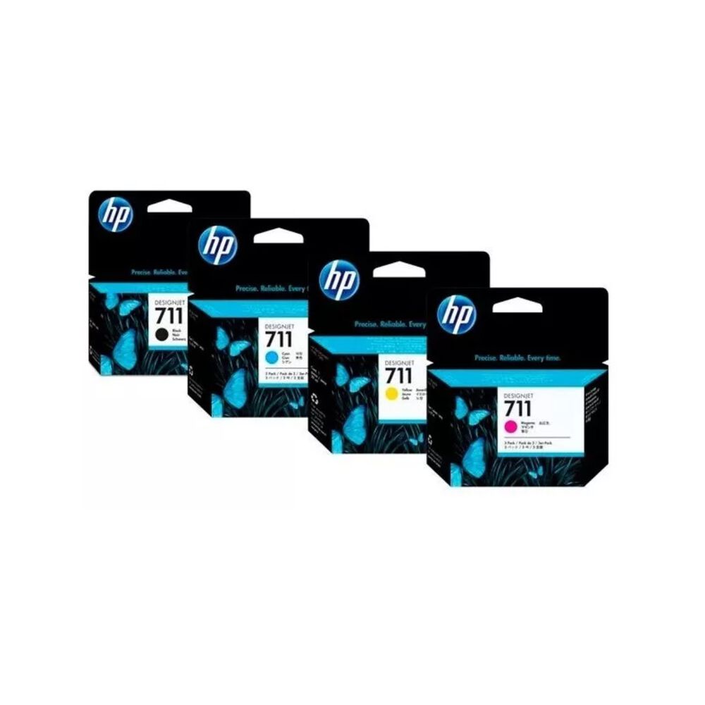 Pack Cartuchos Hp 711 Original N/m/c/y image number 0.0