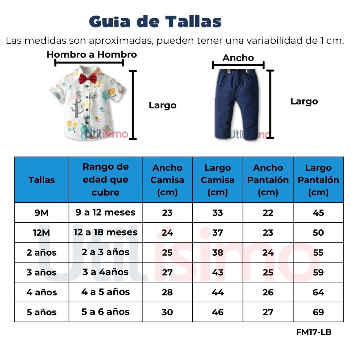 Conjunto De Vestir Con Pantal&oacute;n Y Tirantes Beb&eacute; Ni&ntilde;o 9 Meses A 6 A&ntilde;os Animal Cartoon image number 1.0