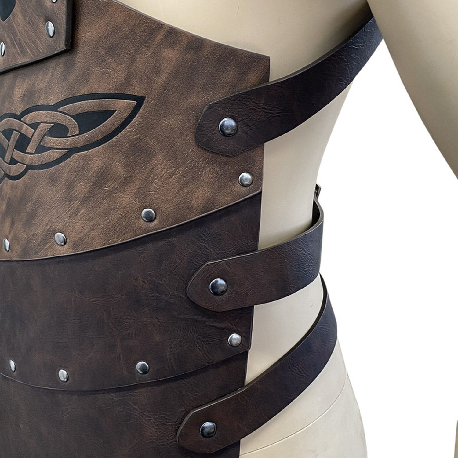 Disfraz Armadura Vikingo Cuero Premium image number 3.0
