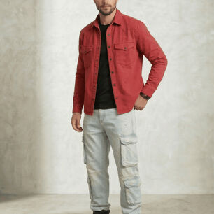 Chaqueta Sobrecamisa Denim Croacia Hombre
