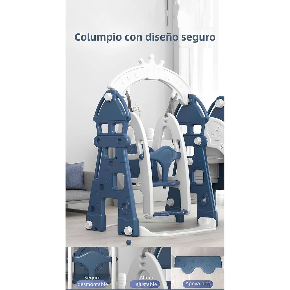 Resbalin Columpio 5 En 1 Con Accesorios Rosado Lubabycas image number 5.0