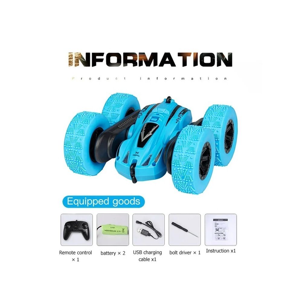 Auto Radio Controlado Extremo Doble Traccion Giro 360&deg; image number 7.0