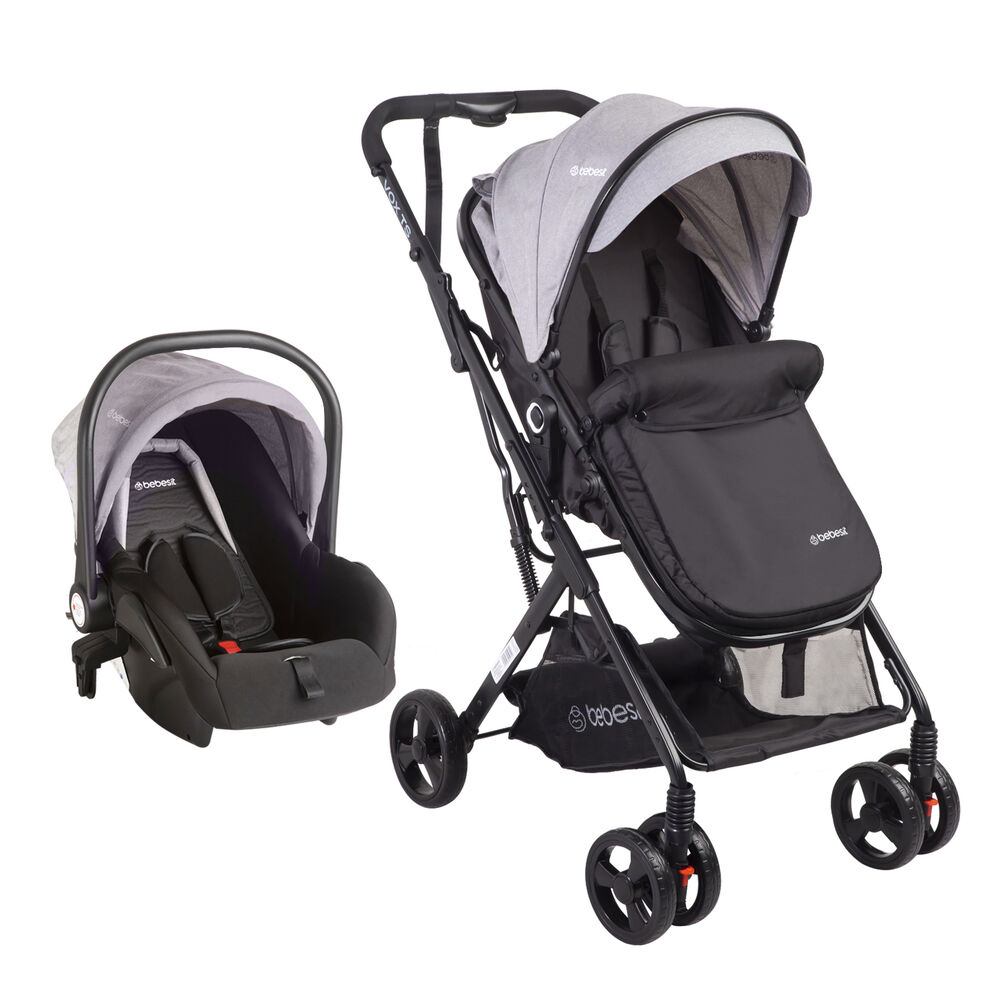 Coche Travel System Vox Gris image number 0.0