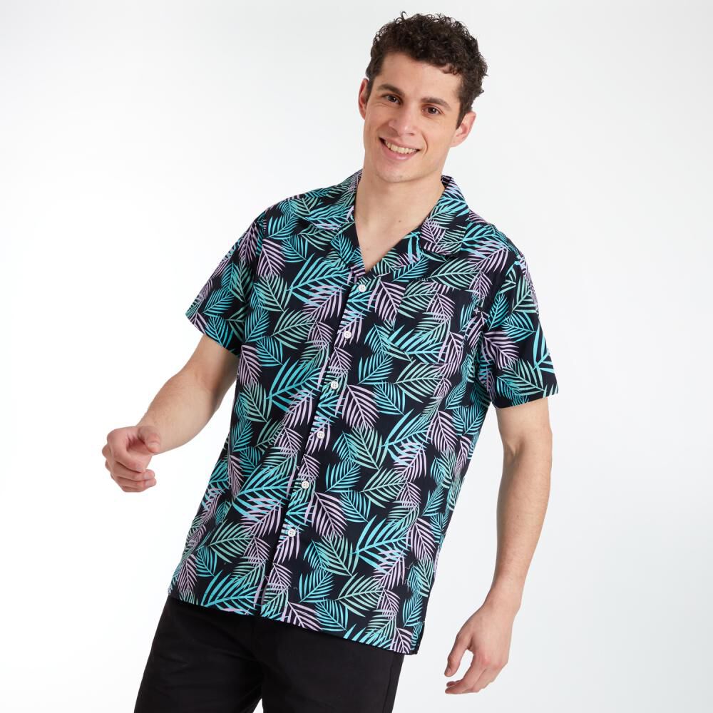 Camisa Slim Manga Corta Hombre Skuad image number 2.0