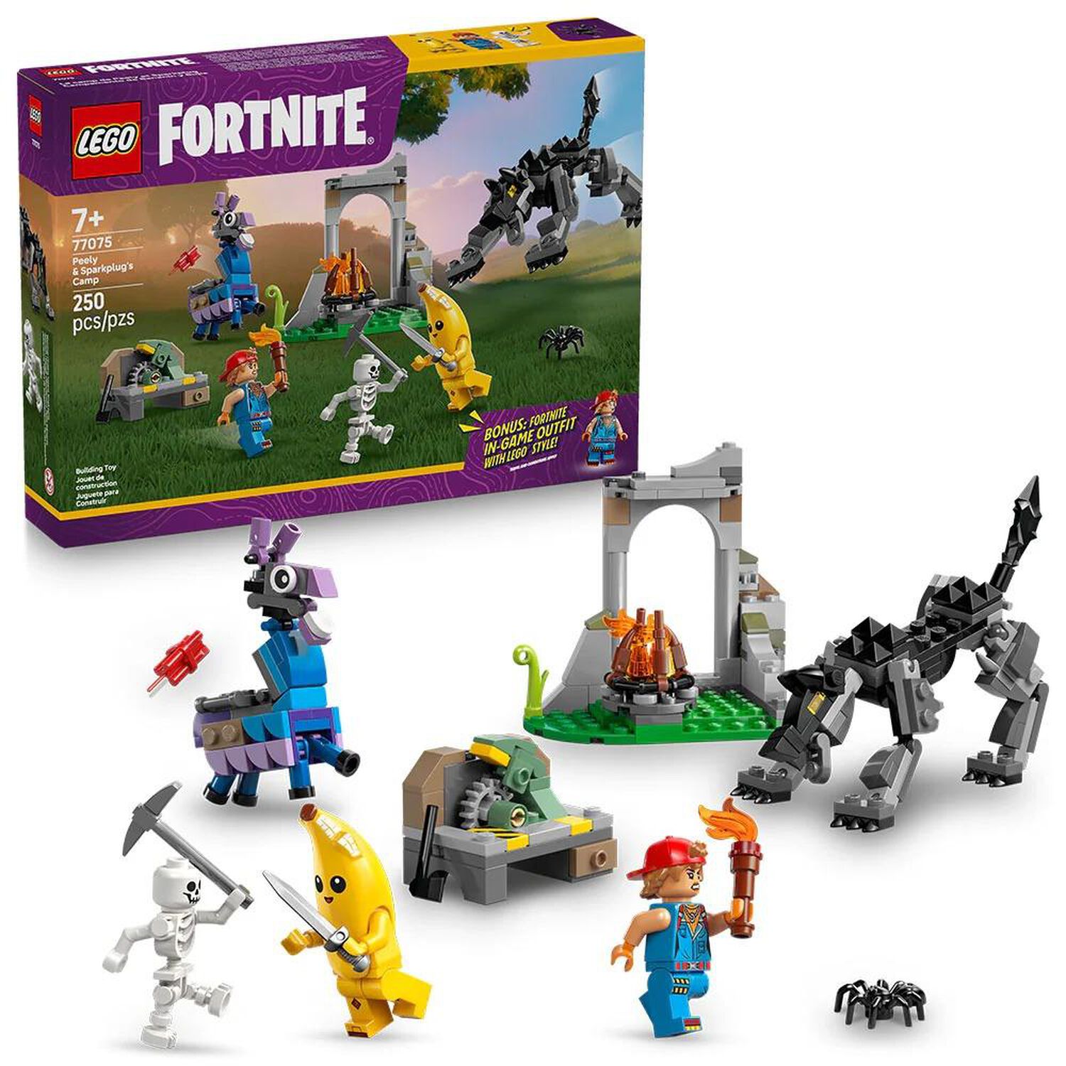 Lego Fortnite - Campamento De Banano Y Buj&iacute;a - 77075 image number 0.0