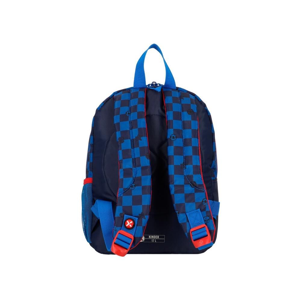 Mochila Xtrem Kinder 6xt Gamer Azul image number 2.0