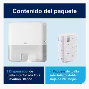 Dispensador Toalla Interfoliada + Carga