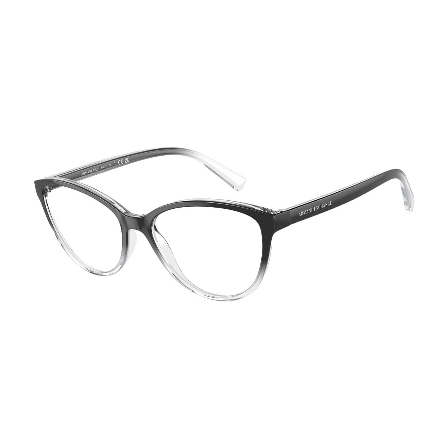 Lentes &Oacute;pticos Negro Brillante Armani Exchange image number 1.0
