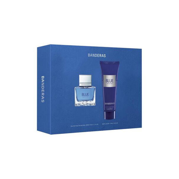 Set De Perfumer&iacute;a Hombre Blue Seduction Banderas / 50 Ml / Eau De Toilette + After Shave 75 Ml