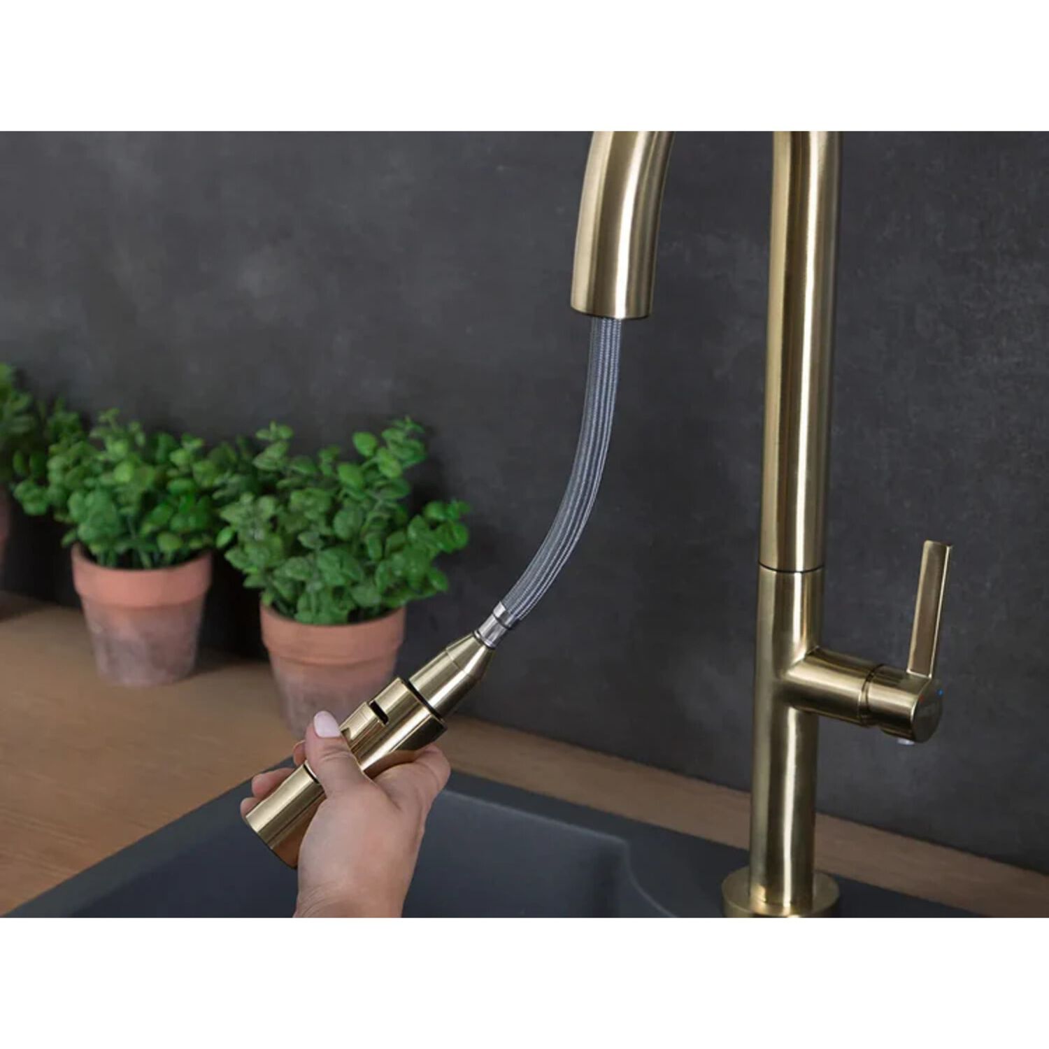 Griferia Golden Extensible Fdv image number 6.0