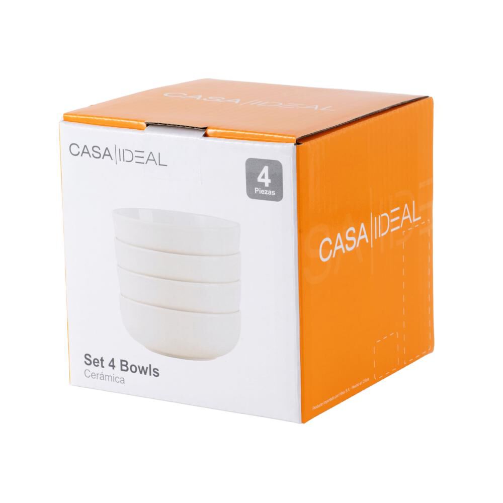 Juego De Bowls Casaideal Greige Bowl / 4 Piezas / 4 Personas image number 2.0