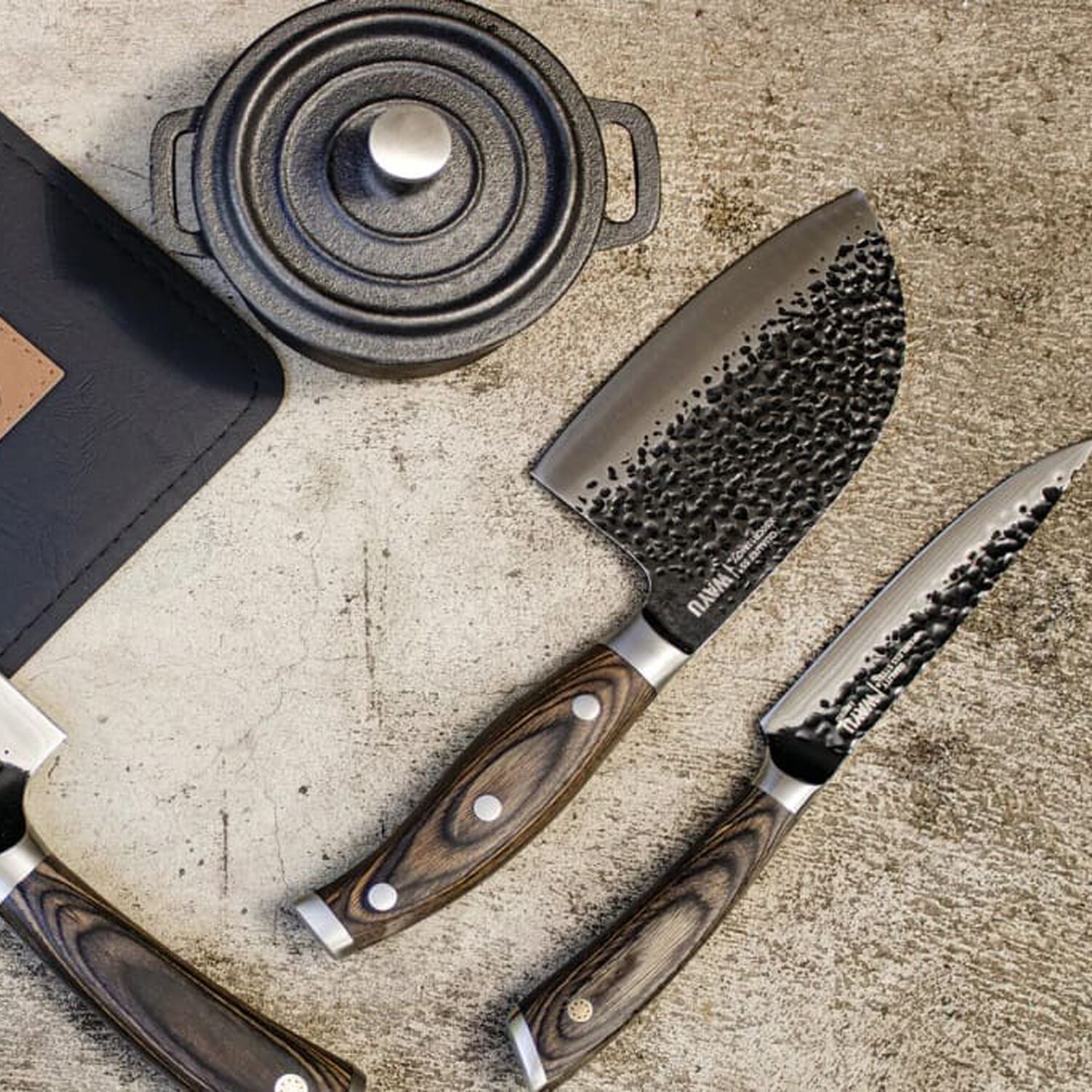 Cuchillo Hammer Hacha Serbian Wayu Parrilla O Asado image number 4.0