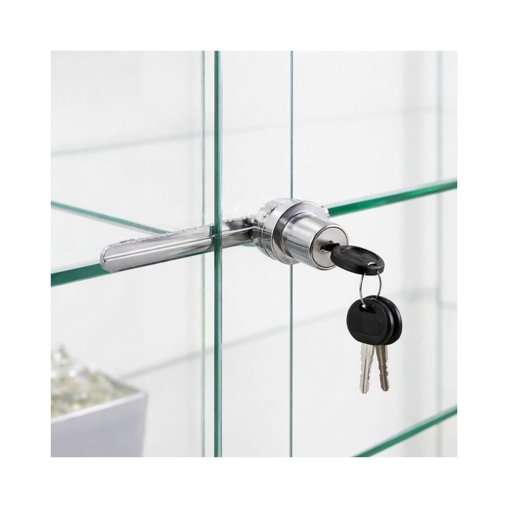 Chapa Cerradura De Vitrina Dgm/ Mod. D-22 Poli image number 1.0