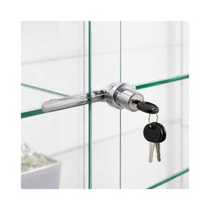 Chapa Cerradura De Vitrina Dgm/ Mod. D-22 Poli