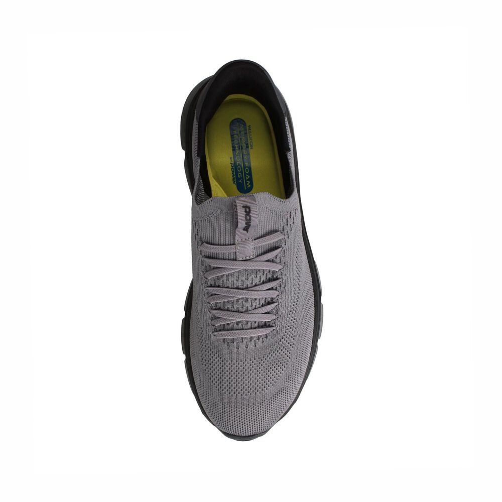 Zapatilla Hombre Power Engage Ultra 100 Str Walking Gris image number 3.0