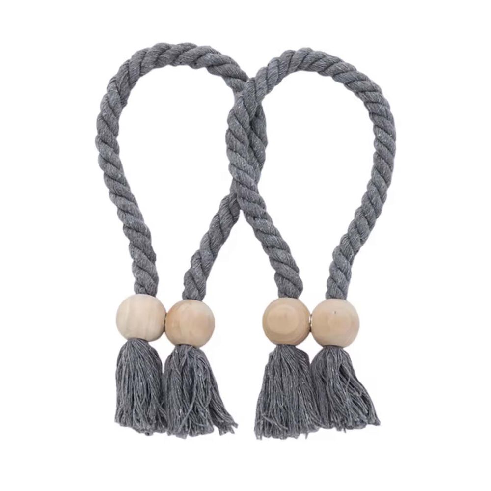 Pack De 02 Sujetadores - Abrazaderas Magneticas Para Cortinas Md15 image number 0.0