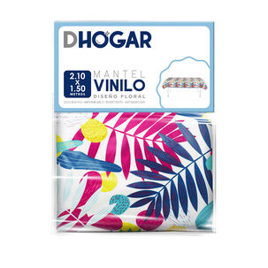 Mantel Vinilo Flores 210x150 Cm