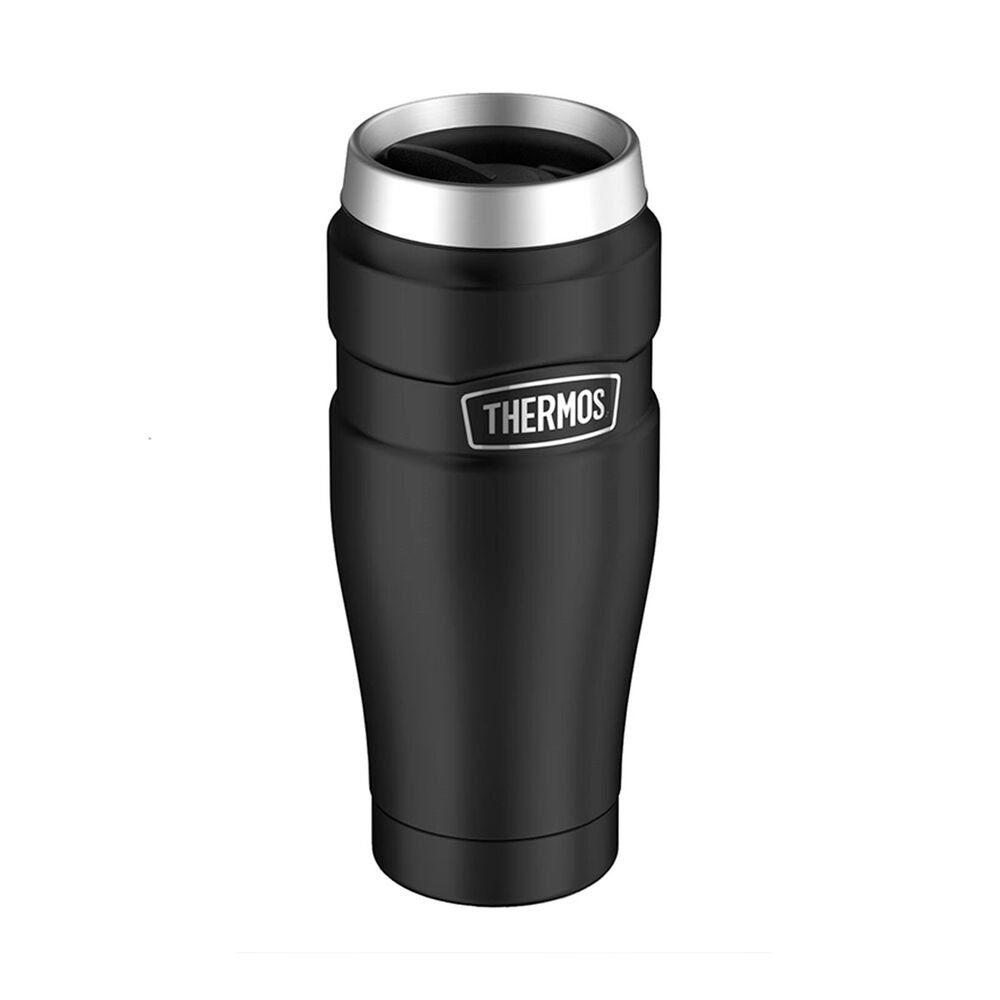 Termo Mug Acero Inox Negro 470ml Thermos image number 2.0
