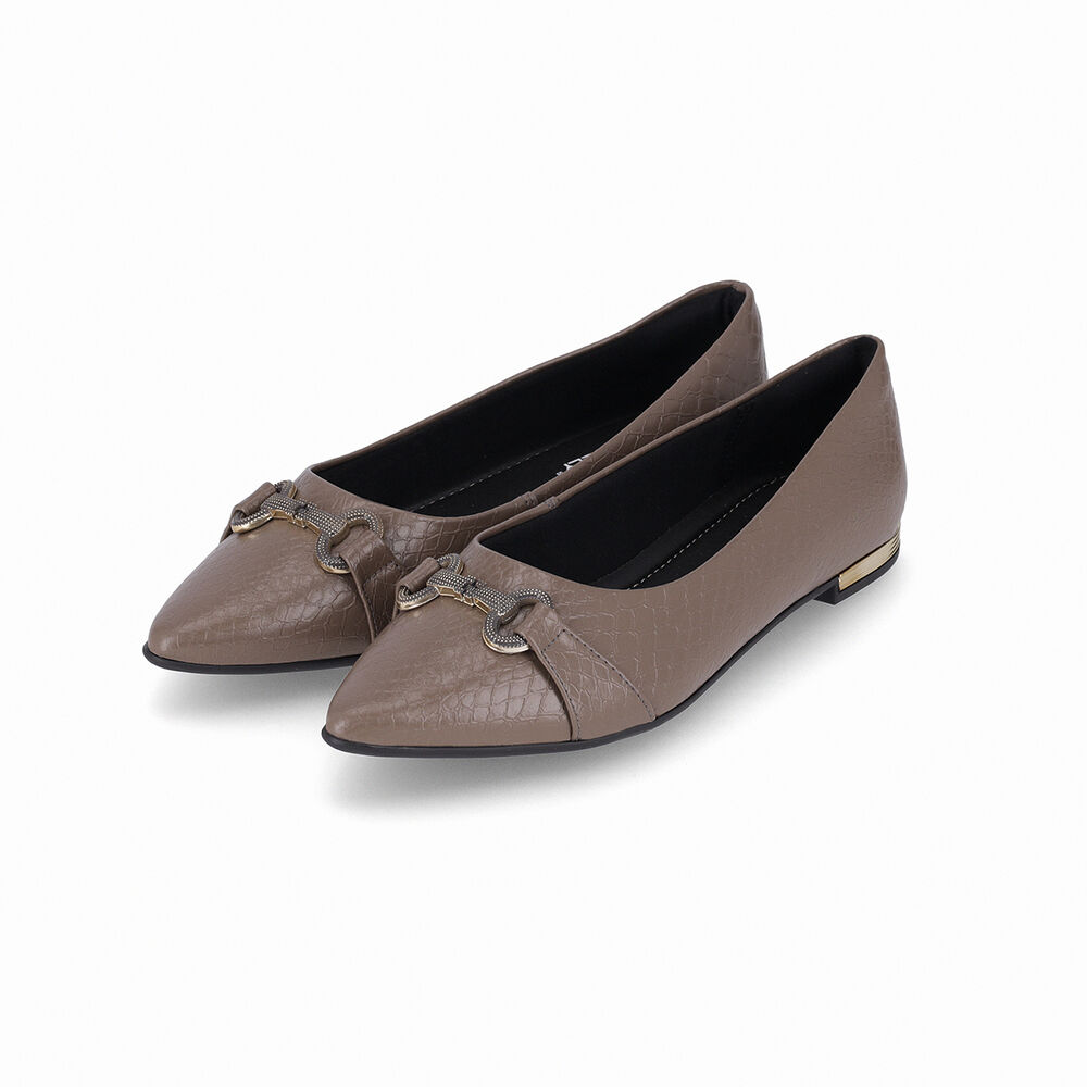 Zapato Mujer Crocco Ana Taupe Piccadilly image number 2.0